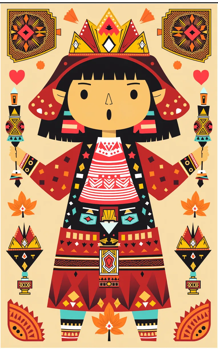 Flat Illustration,Girl,Style Boost,LoRA,FLUX.1