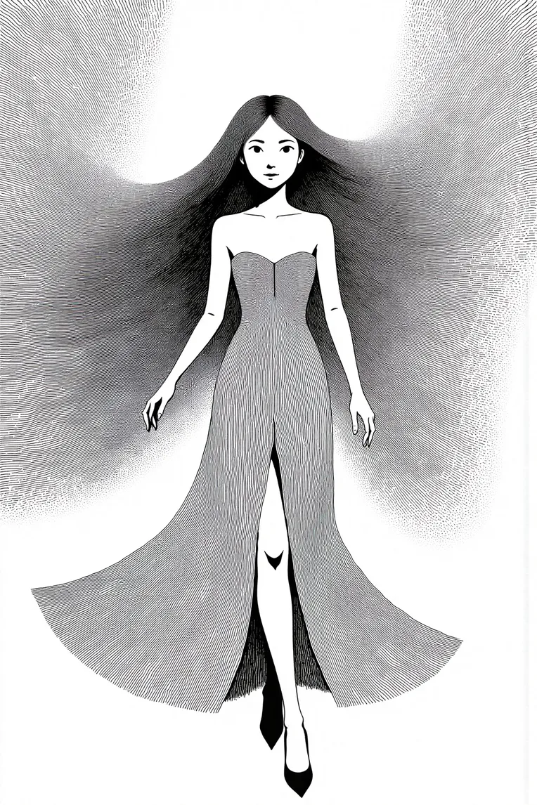 Traditional Painting Media,Girl,Style Boost,LoRA,FLUX.1