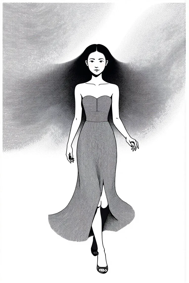 Traditional Painting Media,Girl,Style Boost,LoRA,FLUX.1