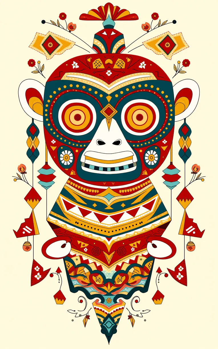 Flat Illustration,Girl,Style Boost,LoRA,FLUX.1