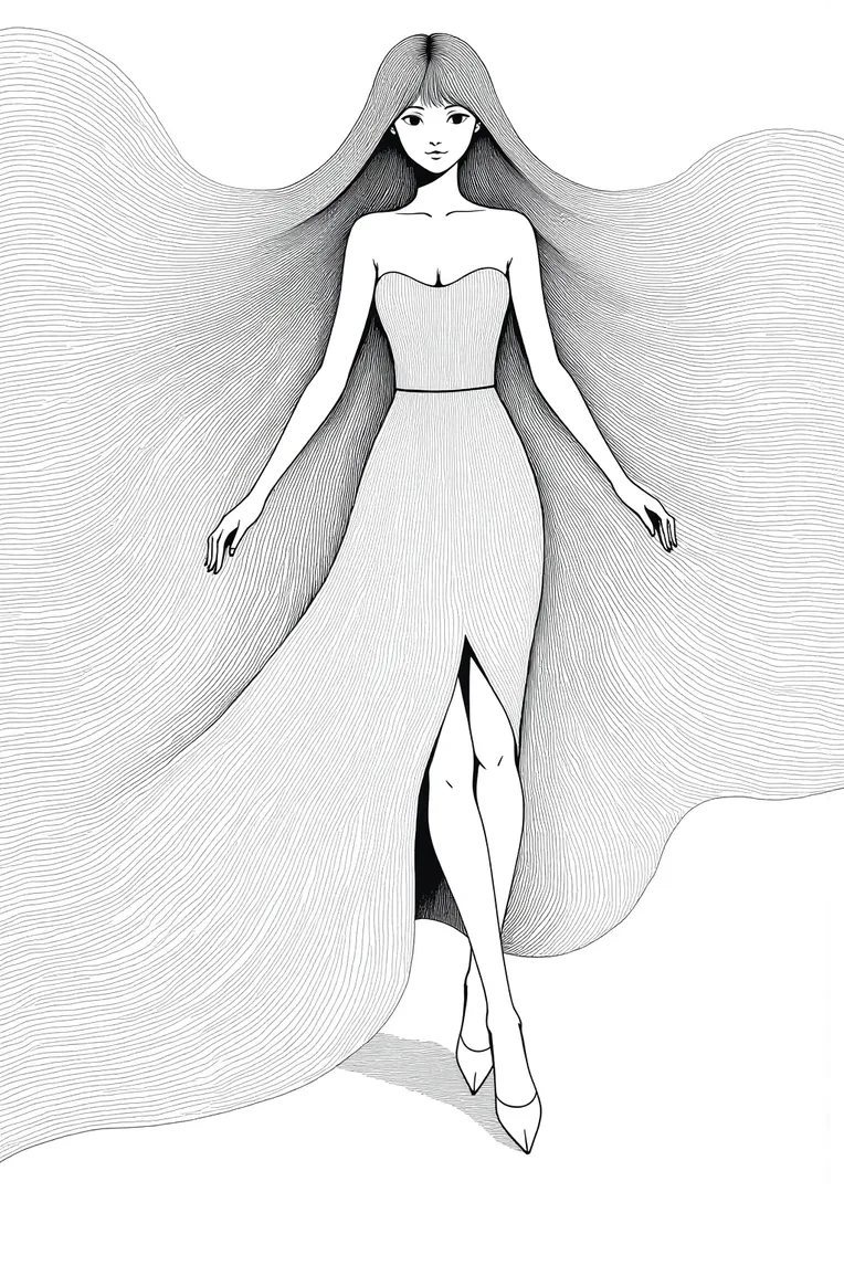 Traditional Painting Media,Girl,Style Boost,LoRA,FLUX.1