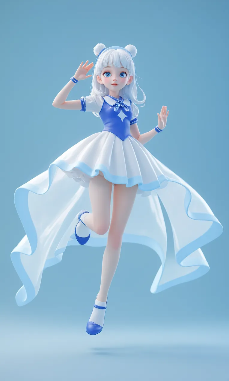 Cartoon style,Digital Painting Media,Girl,LoRA,SDXL