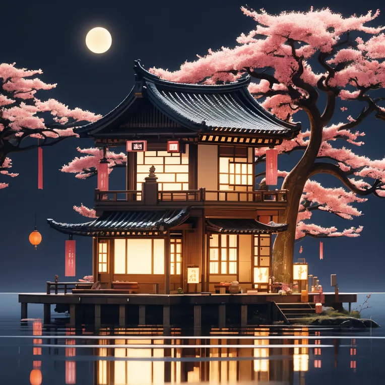 Anime,Cartoon style,Game Scene Design,LoRA,SD 1.5