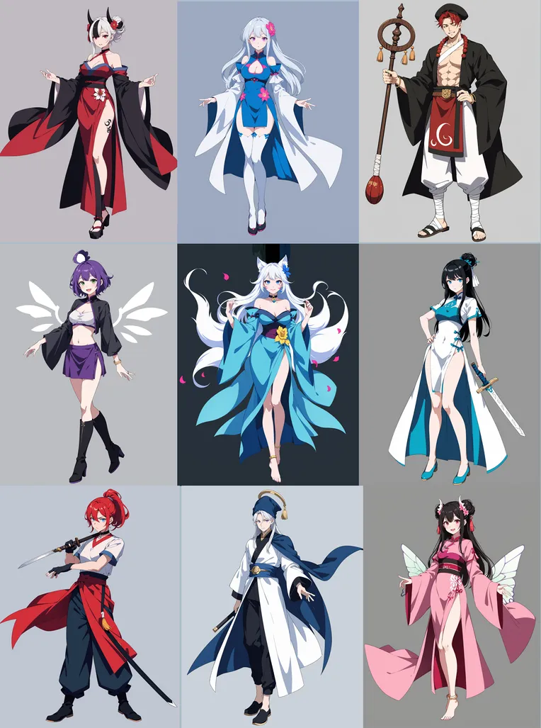 Anime,Anime Character,Girl,LoRA,SD 1.5