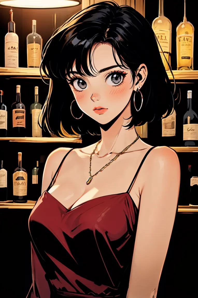 HEZI_昭和日漫风格人像-LoRA-HEZI-Shakker