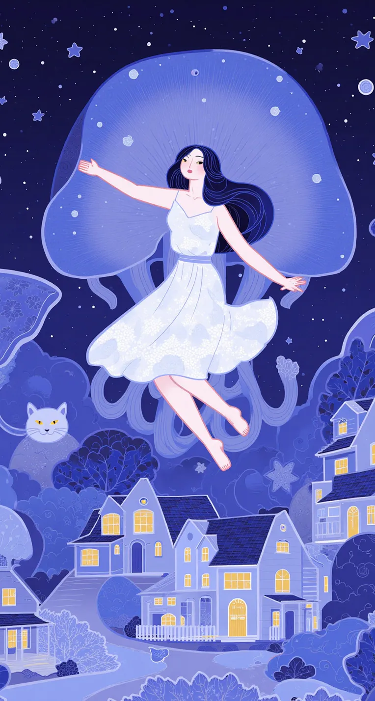 Flat Illustration,Girl,Style Boost,LoRA,FLUX.1