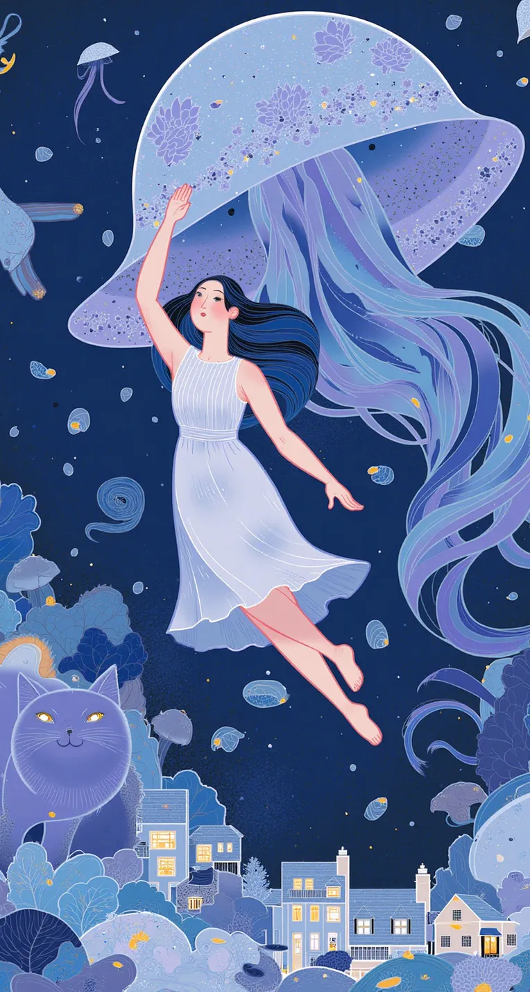 Flat Illustration,Girl,Style Boost,LoRA,FLUX.1