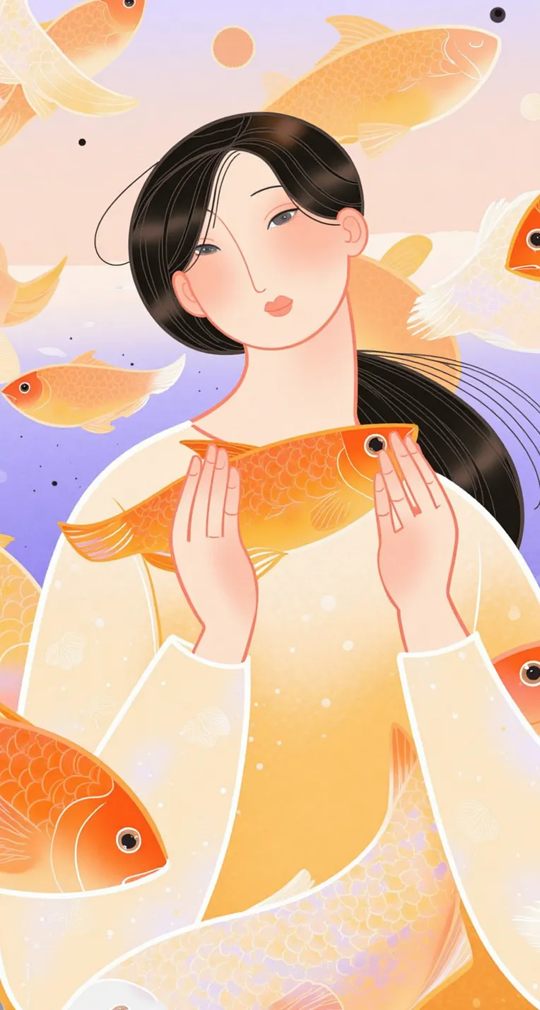 Flat Illustration,Girl,Style Boost,LoRA,FLUX.1