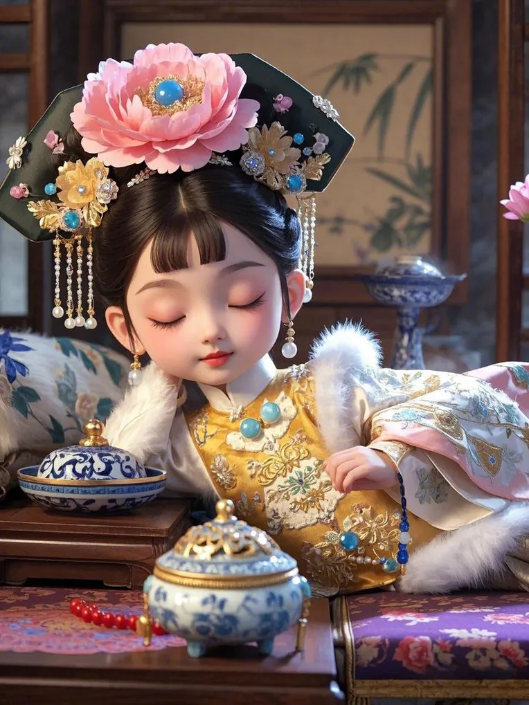 Cartoon style,Girl,LoRA,FLUX.1