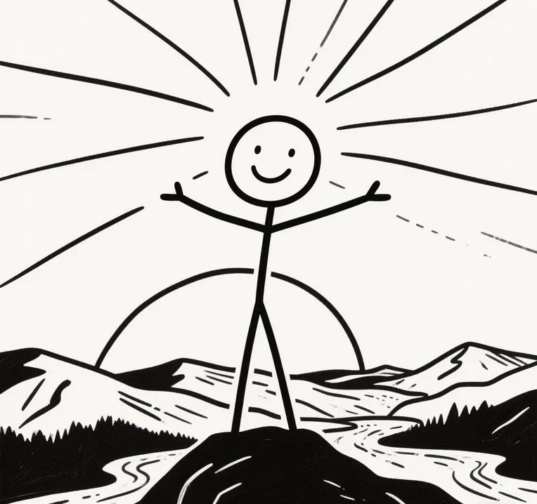 [Premium] Qwen – Minimalist Stick Figure Model for Images / Posters ...