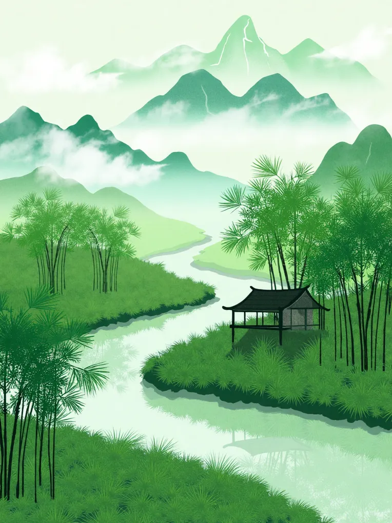 Traditional Painting Media,Style Boost,Landscape,LoRA,FLUX.1