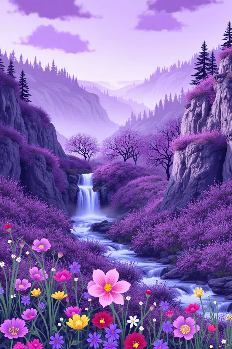 Traditional Painting Media,Style Boost,Landscape,LoRA,FLUX.1