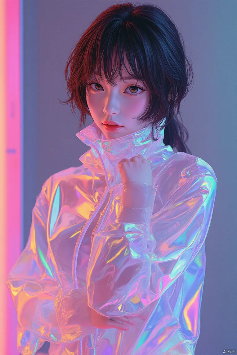 Hand-Drawn,Traditional Painting Media,Girl,LoRA,FLUX.1