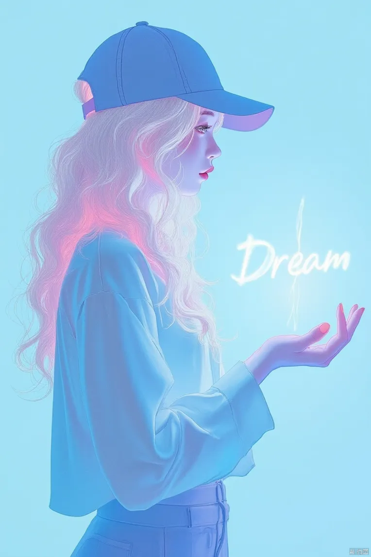 Hand-Drawn,Traditional Painting Media,Girl,LoRA,FLUX.1