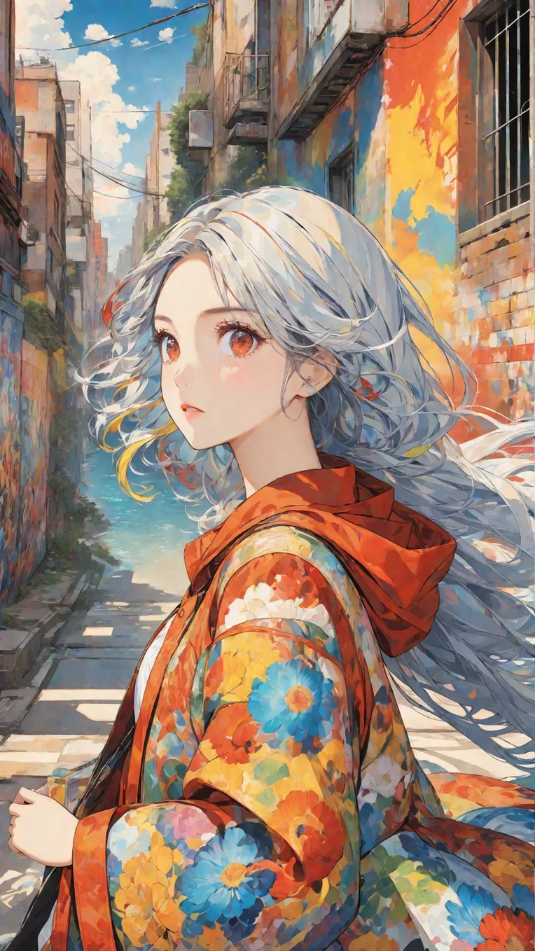 Anime Style,Hand-Drawn,Girl,LoRA,SDXL