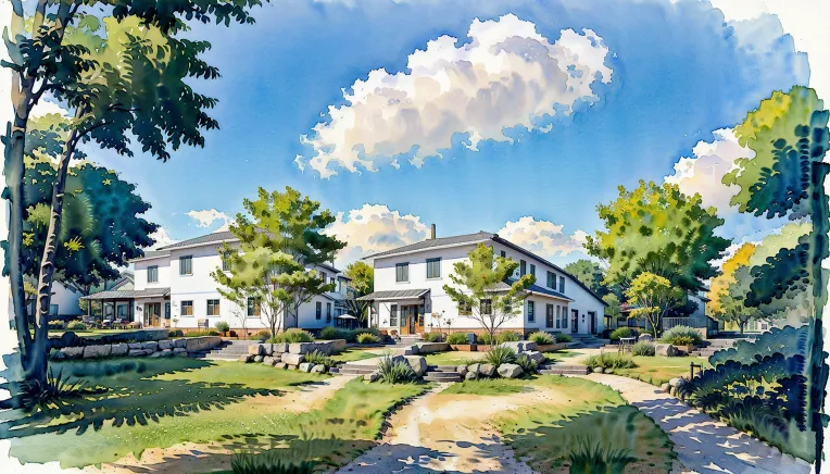 Classic Painting,Traditional Painting Media,Building,LoRA,SD 1.5