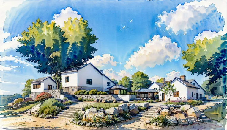 Classic Painting,Traditional Painting Media,Building,LoRA,SD 1.5