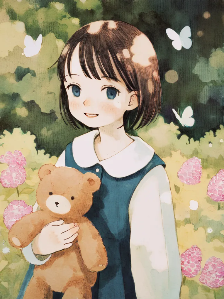 Kids' Illustration,Style Boost,Animal,LoRA,FLUX.1