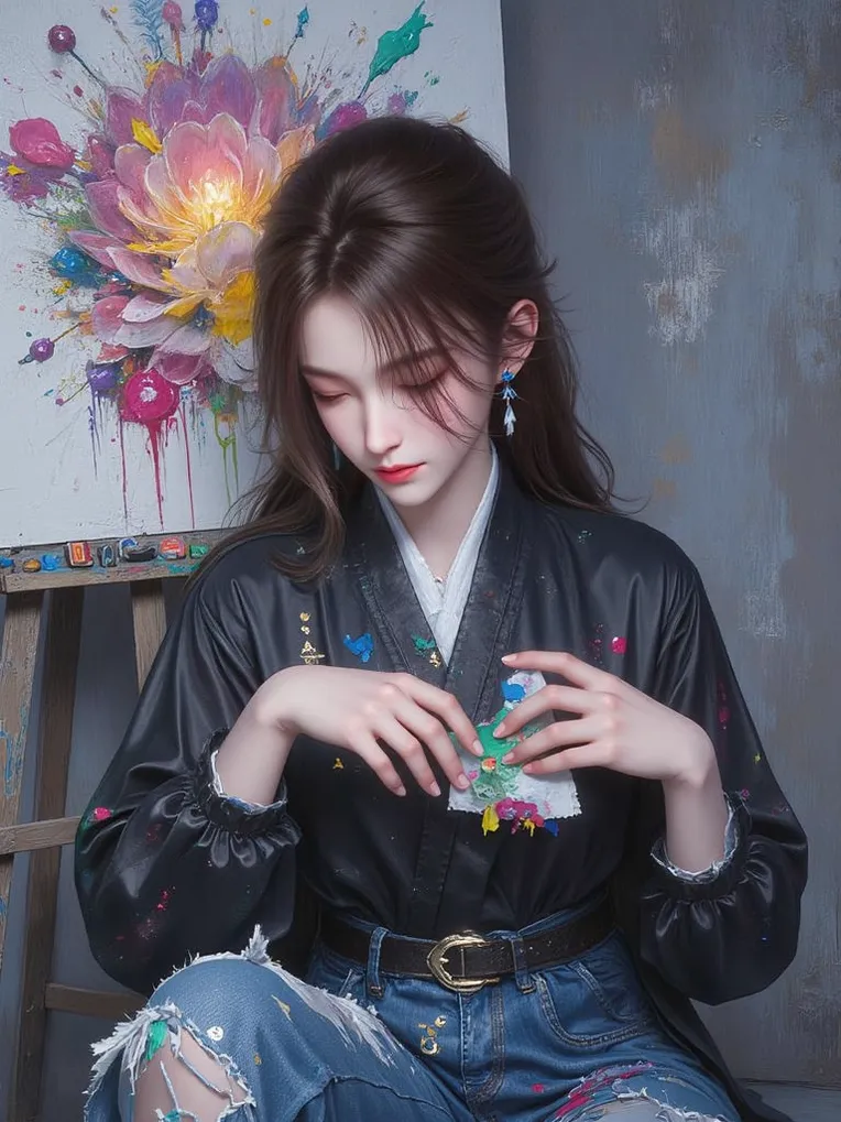 Anime Style,Girl,Object Enhance,LoRA,FLUX.1