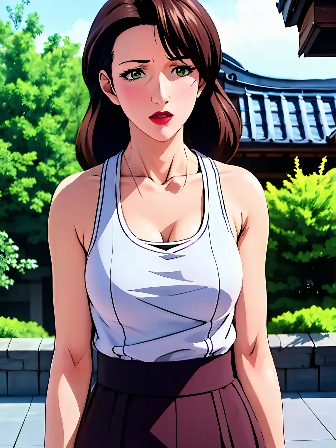 AI绘画-动漫Sumie Takayanagi 高柳澄江 | Mistreated Bride 肉嫁 高柳家の人々-和光-AI绘图-LiblibAI