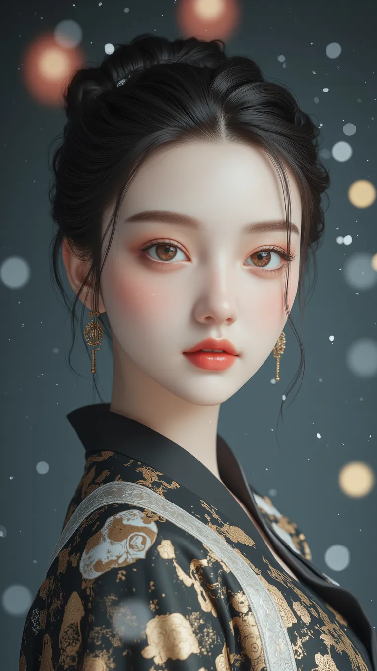 Portrait Photography,Girl,Physical/Facial feature,Checkpoint,FLUX.1