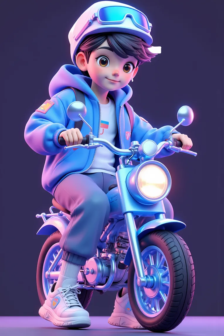 Cartoon style,Girl,Boy,LoRA,FLUX.1