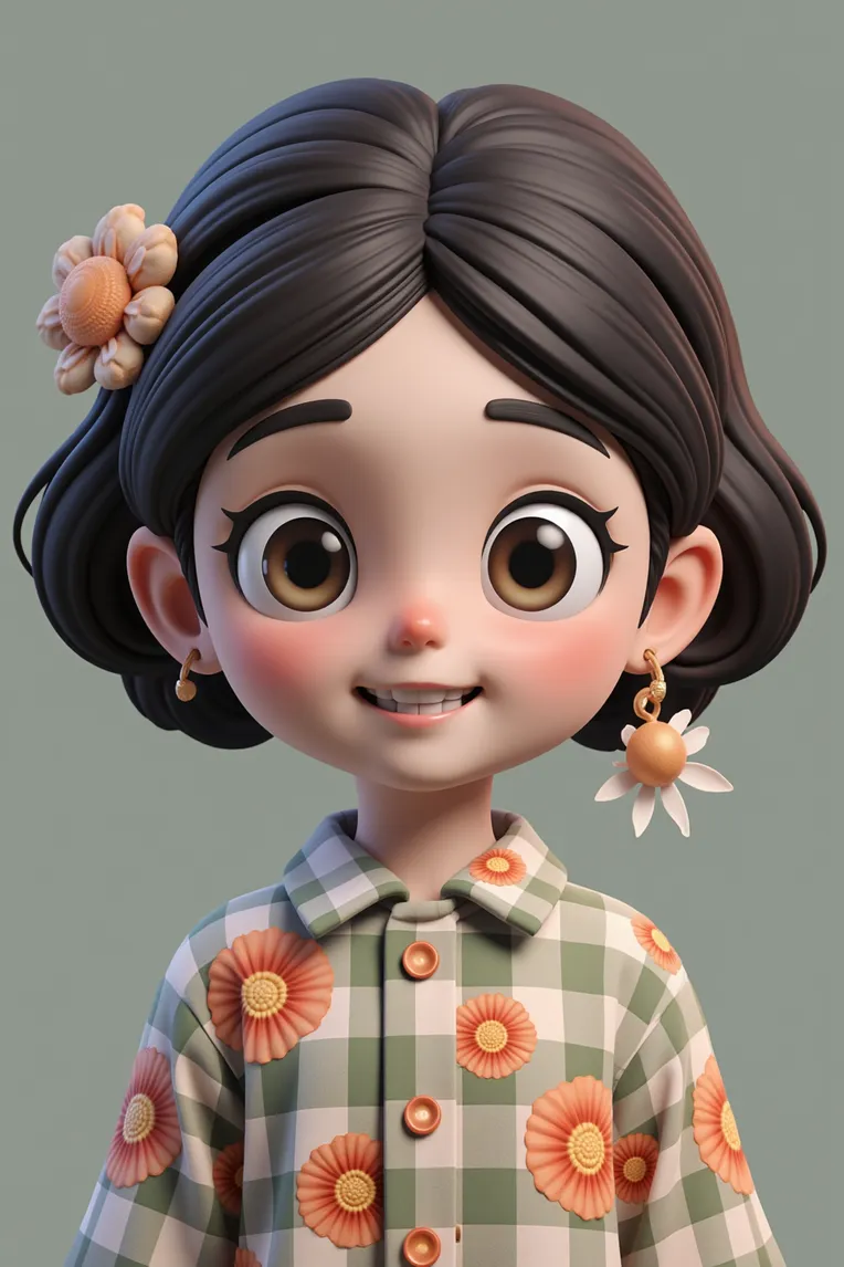 Cartoon style,Girl,Boy,LoRA,FLUX.1