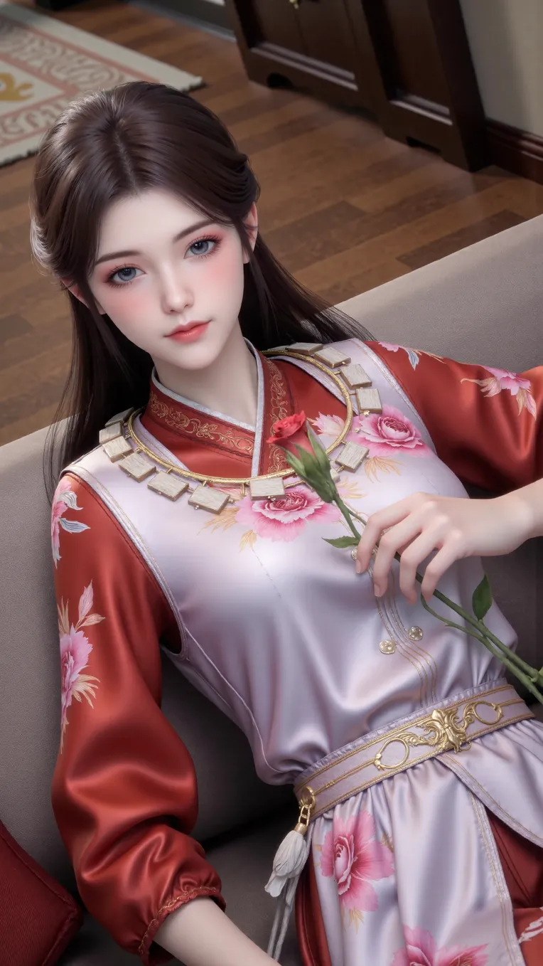 CGI style,Girl,Game Icon & Prop Design,LoRA,FLUX.1