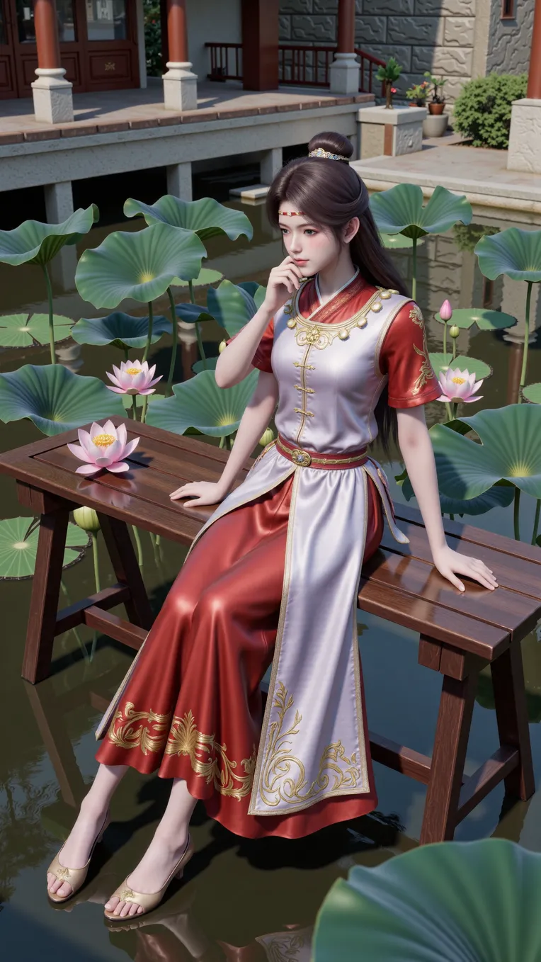 CGI style,Girl,Game Icon & Prop Design,LoRA,FLUX.1