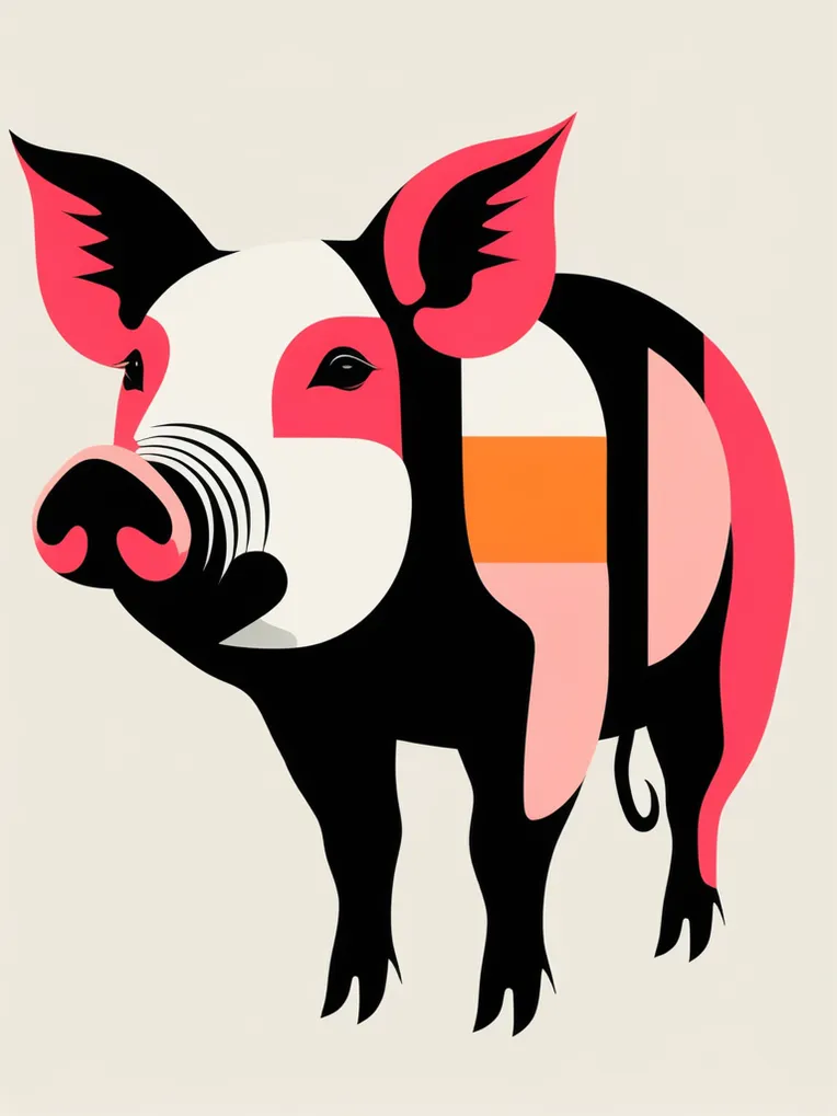 Flat,Flat Illustration,Style Boost,LoRA,HunyuanDiT v1.2