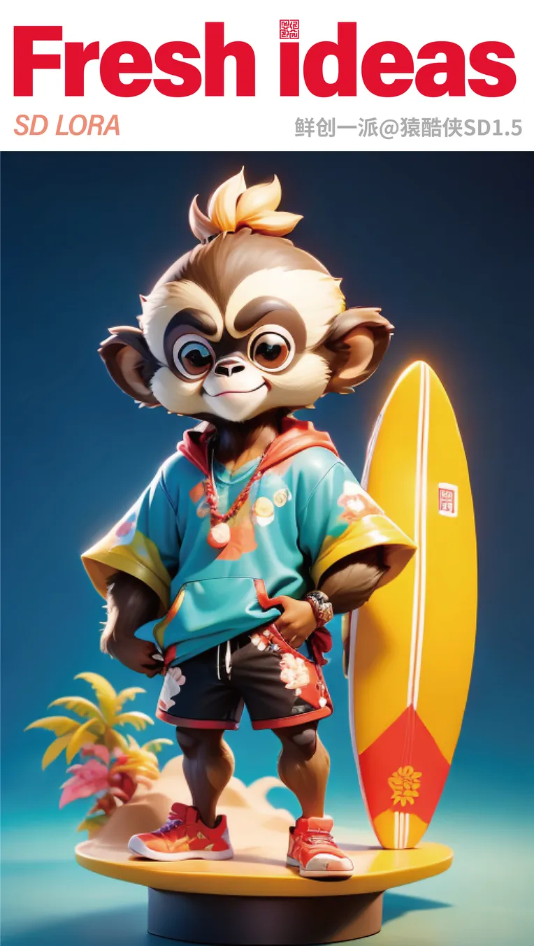 Cartoon style,Digital Painting Media,Object Enhance,LoRA,SD 1.5