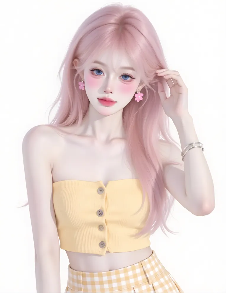 CGI style,Girl,LoRA,