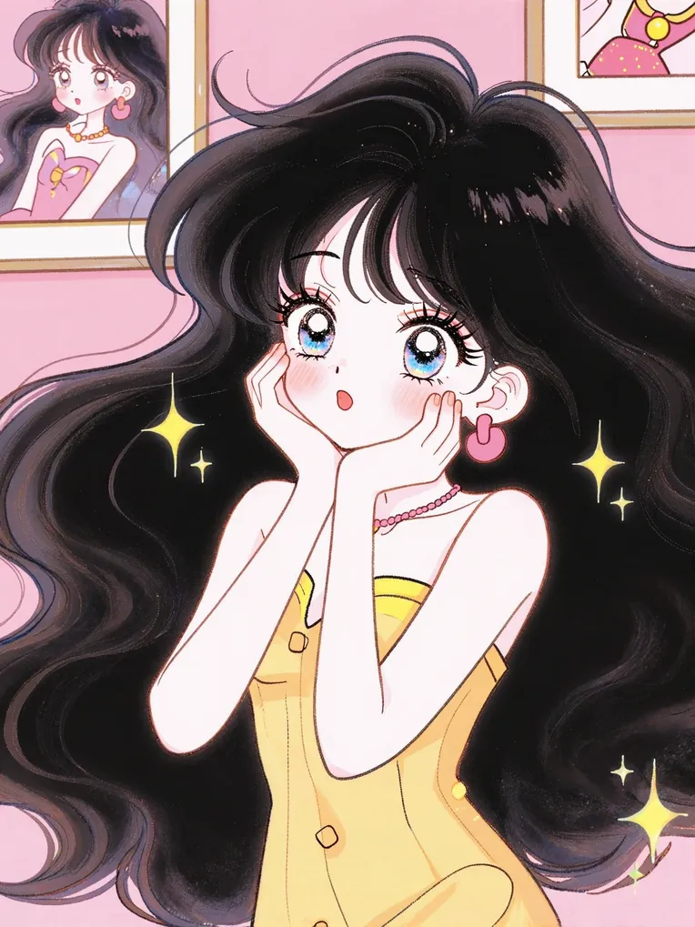 Kids' Illustration,Girl,LoRA,