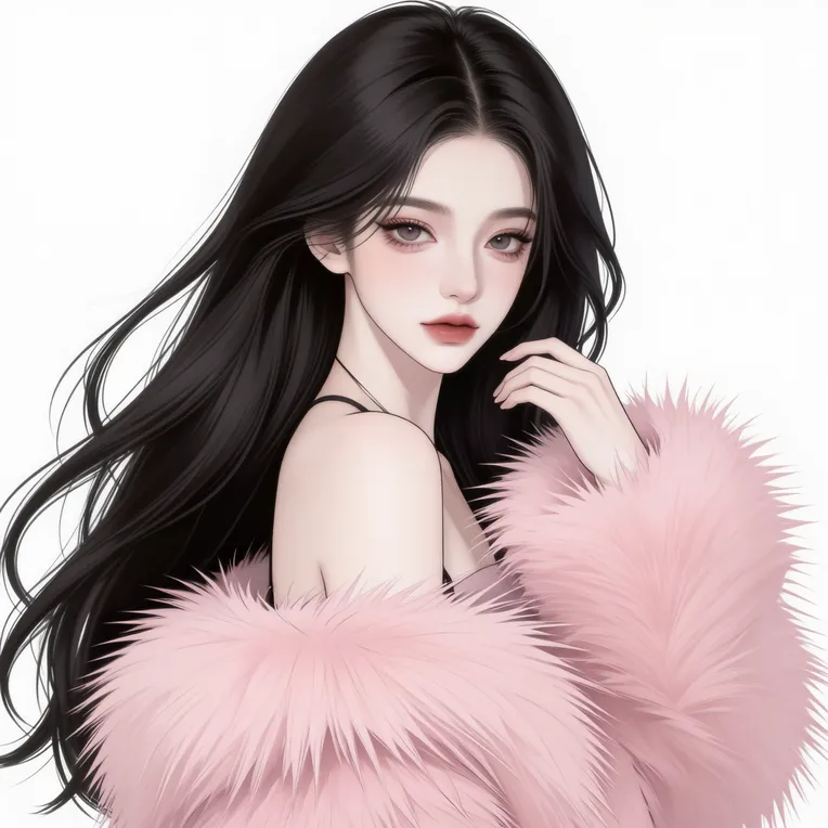 Anime Style,Hand-Drawn,Girl,LoRA,