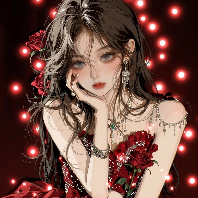 CGI style,Girl,LoRA,