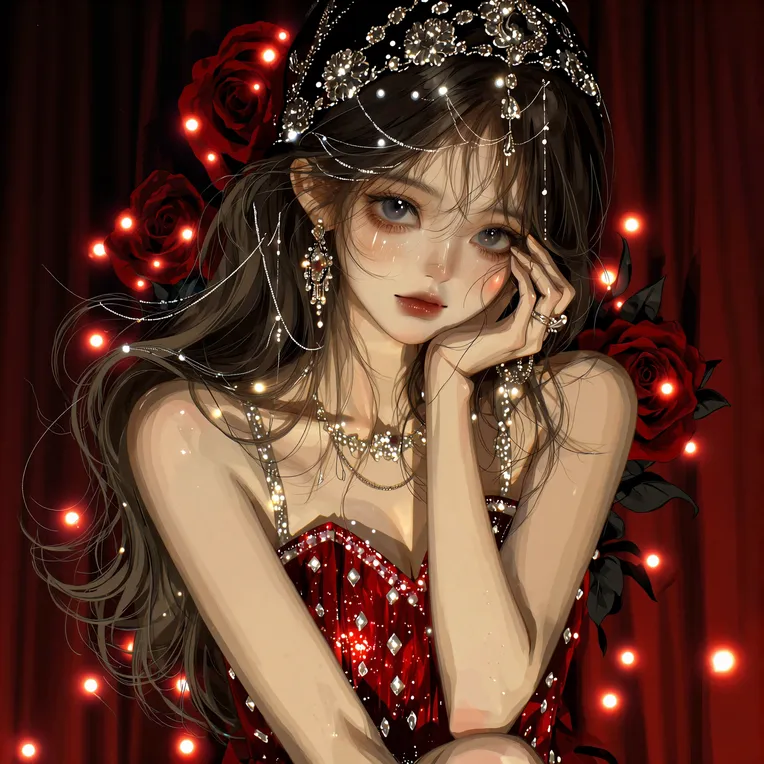 CGI style,Girl,LoRA,