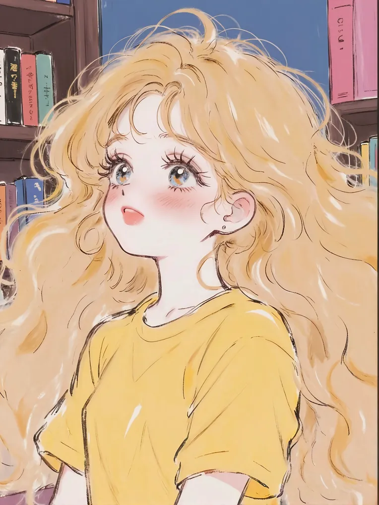 Traditional Painting Media,Girl,LoRA,