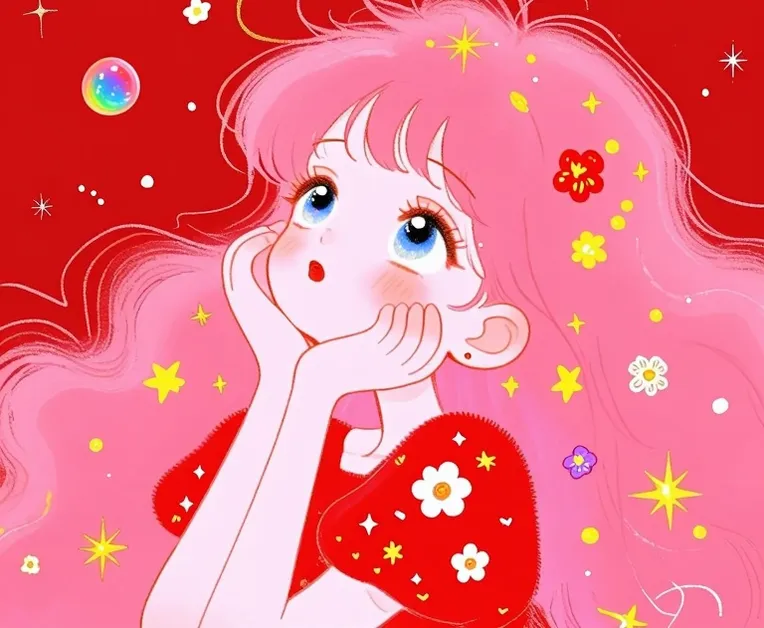 Kids' Illustration,Girl,LoRA,