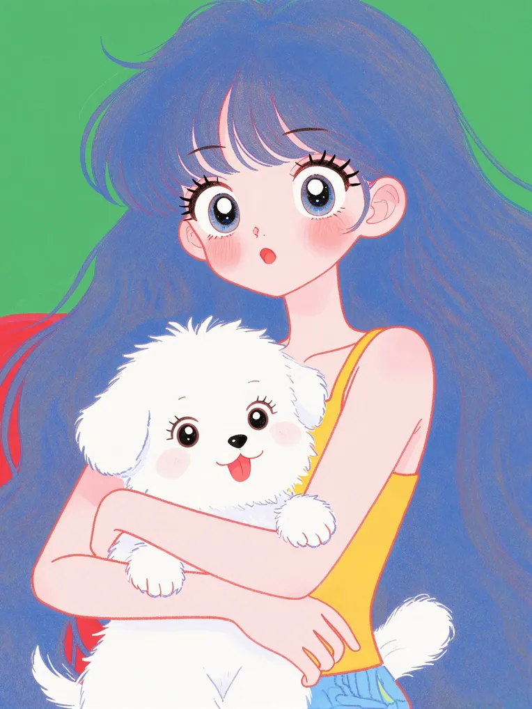 Kids' Illustration,Girl,LoRA,