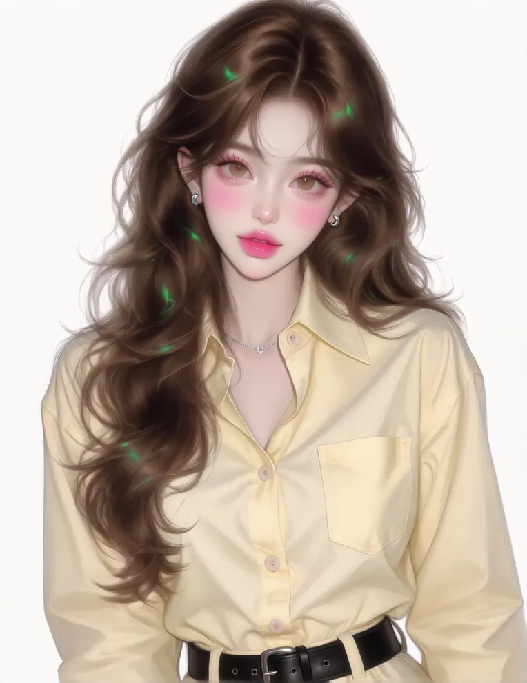 CGI style,Girl,LoRA,