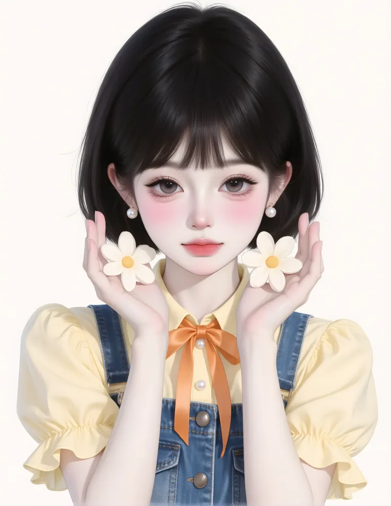 CGI style,Girl,LoRA,