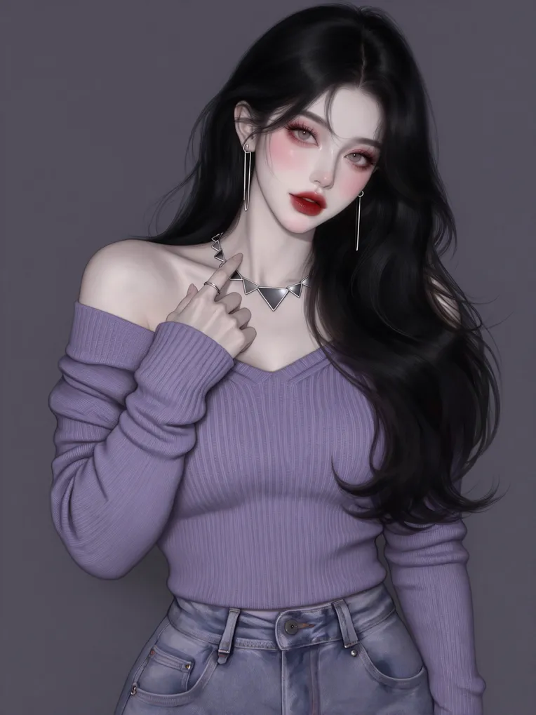 CGI style,Girl,LoRA,