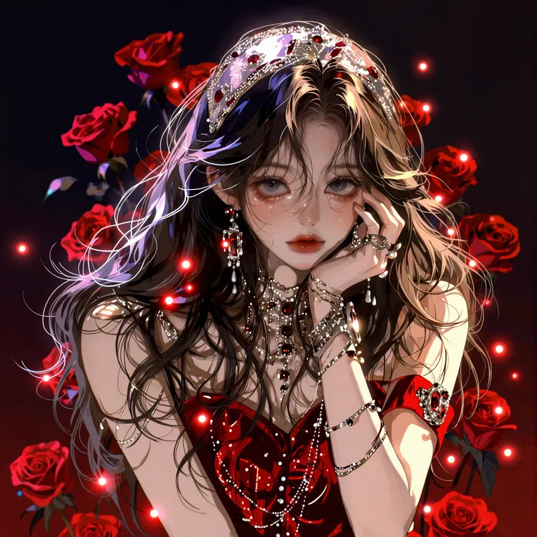 CGI style,Girl,LoRA,