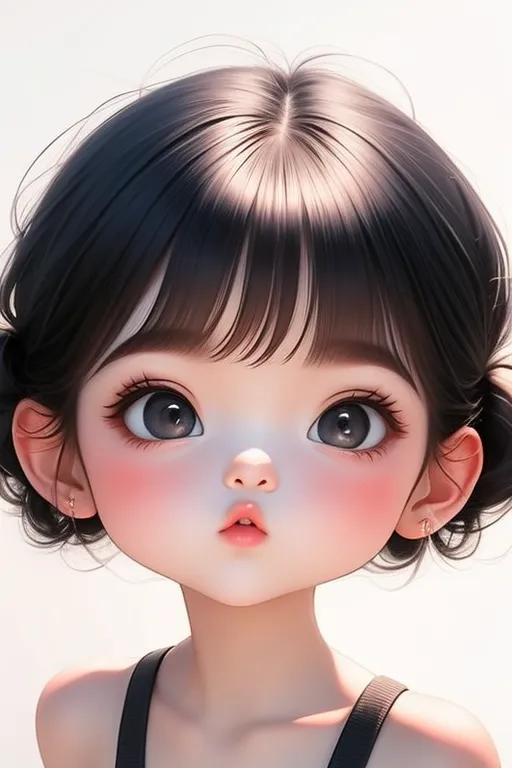 Cartoon style,Anime Character,Girl,LoRA,SD 1.5