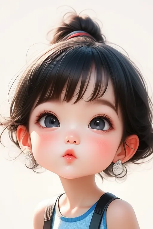 Cartoon style,Anime Character,Girl,LoRA,SD 1.5