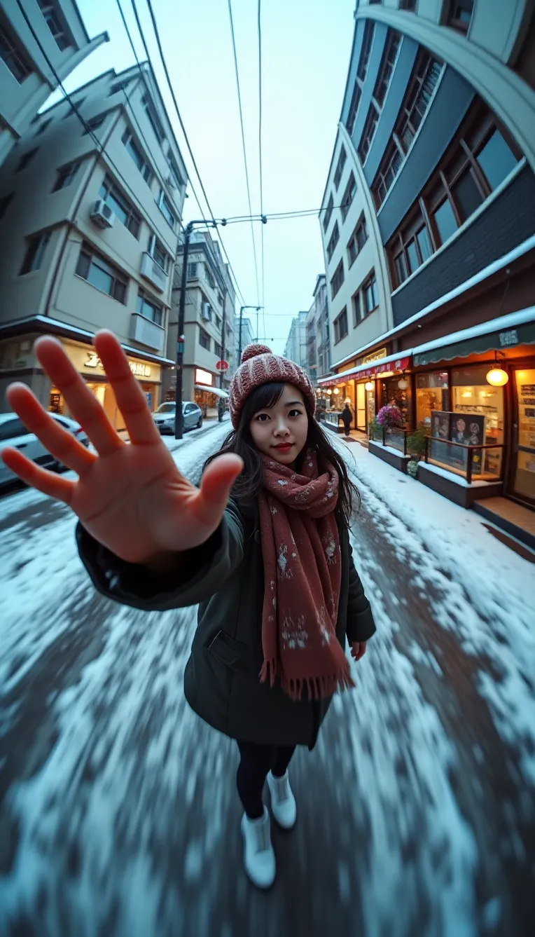 Realistic,Street Photography,Girl,Workflow,