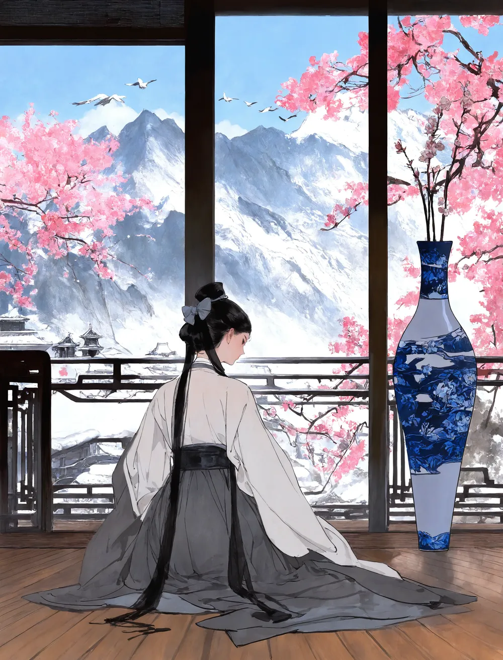 混合水墨风格(NOOB V-PRED)-LyCORIS-YF30-LiblibAI