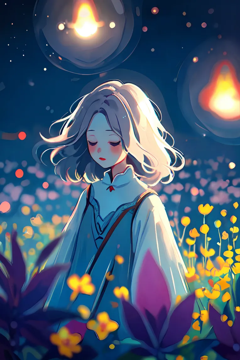 Hand-Drawn,Traditional Painting Media,Girl,Checkpoint,SD 1.5