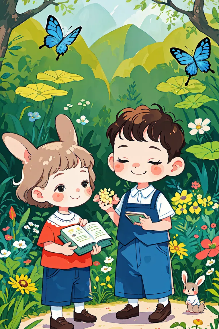 Hand-Drawn,Traditional Painting Media,Girl,Checkpoint,SD 1.5