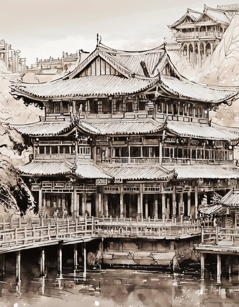 Chinese Style,Street Photography,Girl,Checkpoint,SDXL